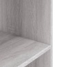 vidaXL Supporto Acquario 36x75x72,5 cm Legno ingegnerizzato Grigio Sonoma