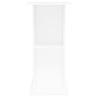 vidaXL Supporto per Acquario Bianco 36x75x72,5 cm in Legno ingegnerizzato