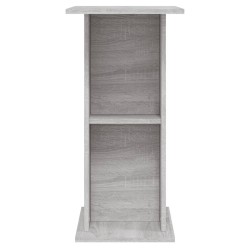 vidaXL Supporto per Acquario 60,5x36x72,5 cm Multistrato Grigio Sonoma