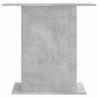 vidaXL Supporto Acquario 36x75x72,5cm Legno ingegnerizzato Grigio Cemento