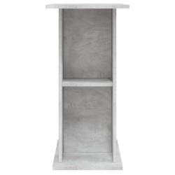 vidaXL Supporto Acquario 36x75x72,5cm Legno ingegnerizzato Grigio Cemento