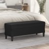 vidaXL Panca Nera 100x35x41 cm in Similpelle