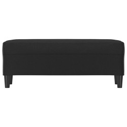 vidaXL Panca Nera 100x35x41 cm in Similpelle