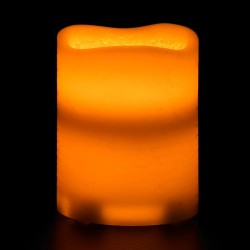 vidaXL Candele Senza Fiamma a LED 24 pz Bianco Caldo con Telecomando