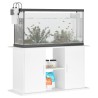 vidaXL Supporto per Acquario 101x41x58 cm in Legno ingegnerizzato Bianco