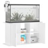 vidaXL Supporto per Acquario 101x41x58 cm in Legno ingegnerizzato Bianco