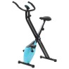 vidaXL Cyclette Magnetica X-Bike con Misurazione del Polso Nero e Blu