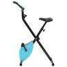 vidaXL Cyclette Magnetica X-Bike con Misurazione del Polso Nero e Blu