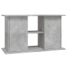 vidaXL Supporto Acquario 101x41x58 cm Legno ingegnerizzato Grigio Cemento