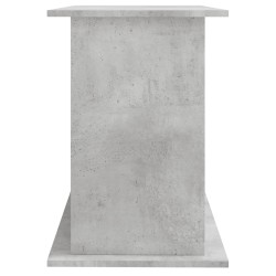 vidaXL Supporto Acquario 101x41x58 cm Legno ingegnerizzato Grigio Cemento