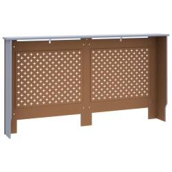 vidaXL Copertura per Radiatore Antracite 152x19x81 cm in MDF