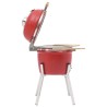 vidaXL Griglia Barbecue Kamado Affumicatore in Ceramica 81 cm