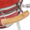 vidaXL Griglia Barbecue Kamado Affumicatore in Ceramica 81 cm