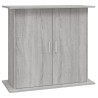 vidaXL Supporto Acquario 81x36x73cm in Legno ingegnerizzato Grigio Sonoma