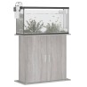 vidaXL Supporto Acquario 81x36x73cm in Legno ingegnerizzato Grigio Sonoma