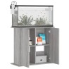 vidaXL Supporto Acquario 81x36x73cm in Legno ingegnerizzato Grigio Sonoma