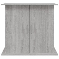 vidaXL Supporto Acquario 81x36x73cm in Legno ingegnerizzato Grigio Sonoma