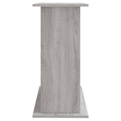 vidaXL Supporto Acquario 81x36x73cm in Legno ingegnerizzato Grigio Sonoma