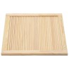 vidaXL Anta a Lamelle in Legno Massello di Pino 39,5x39,4 cm