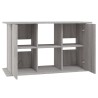 vidaXL Supporto Acquario 101x41x58 cm Legno ingegnerizzato Grigio Sonoma