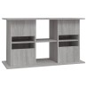 vidaXL Supporto Acquario 101x41x58 cm Legno ingegnerizzato Grigio Sonoma