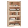 vidaXL Libreria 80x35x154 cm in Legno Massello di Pino