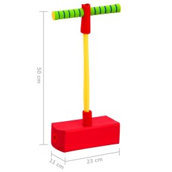 vidaXL Bastone Pogo Rimbalzante per Bambini 50 cm