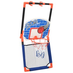 vidaXL Set da Basket per Bambini Multifunzione da Pavimento e Parete