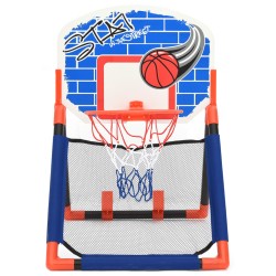 vidaXL Set da Basket per Bambini Multifunzione da Pavimento e Parete