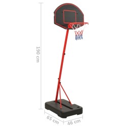 vidaXL Set da Basket Regolabile per Bambini 190 cm