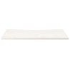 vidaXL Piano Scrivania Bianco 100x60x2,5 cm in Legno Massello di Pino