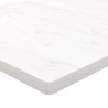 vidaXL Piano Scrivania Bianco 100x60x2,5 cm in Legno Massello di Pino