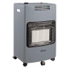 Qlima Stufa a Gas con Connettore 2 in 1 GH 959 RF 4,1 kW Grigio