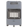 Qlima Stufa a Gas con Connettore 2 in 1 GH 959 RF 4,1 kW Grigio