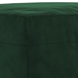 vidaXL Panca Verde Scuro 70x35x41 cm in Velluto