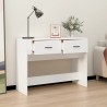 vidaXL Tavolino Consolle Bianco 100x39x75 cm in Legno Ingegnerizzato