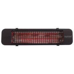 Sunred Radiatore Royal Diamond Dark Carbonio Oro Hanging 2500 W Nero