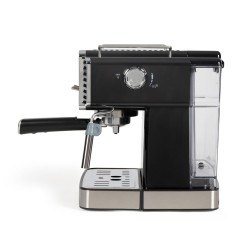 Livoo Macchina per Caffè Espresso con Montalatte 1,5 L 1350 W Nera