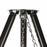 RedFire Treppiede per Griglia Nero 172 cm BBQ TRIPOD 