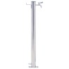 vidaXL Colonna d'Acqua da Giardino 60 cm Acciaio Inox Rotonda