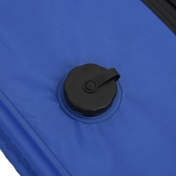 vidaXL Borsa per Doccia da Campeggio Blu 20 L in PVC