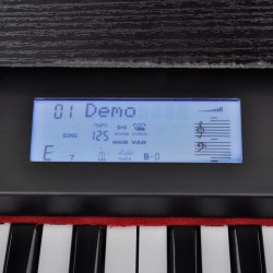 vidaXL Pianoforte Classico Digitale Elettronico con 88 Tasti e Leggio  