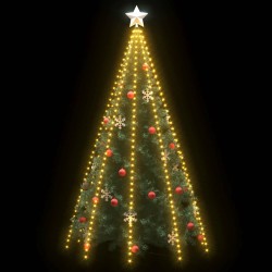 vidaXL Rete di Luci per Albero di Natale con 400 LED 400 cm