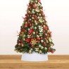 vidaXL Gonna per Albero di Natale Bianca Ø54x19,5 cm