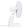 vidaXL Ventilatore da Tavolo a 3 Velocità 30 cm 40 W Bianco