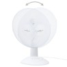 vidaXL Ventilatore da Tavolo a 3 Velocità 30 cm 40 W Bianco