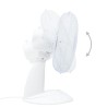 vidaXL Ventilatore da Tavolo a 3 Velocità 30 cm 40 W Bianco