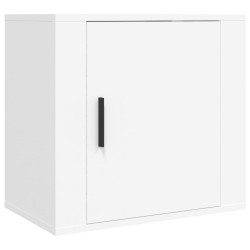 vidaXL Comodini a Muro 2 pz Bianchi 50x36x47 cm