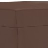 vidaXL Panca Marrone 100x35x41 cm in Similpelle