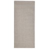 vidaXL Tappeto in Sisal per Tiragraffi Sabbia 66x150 cm